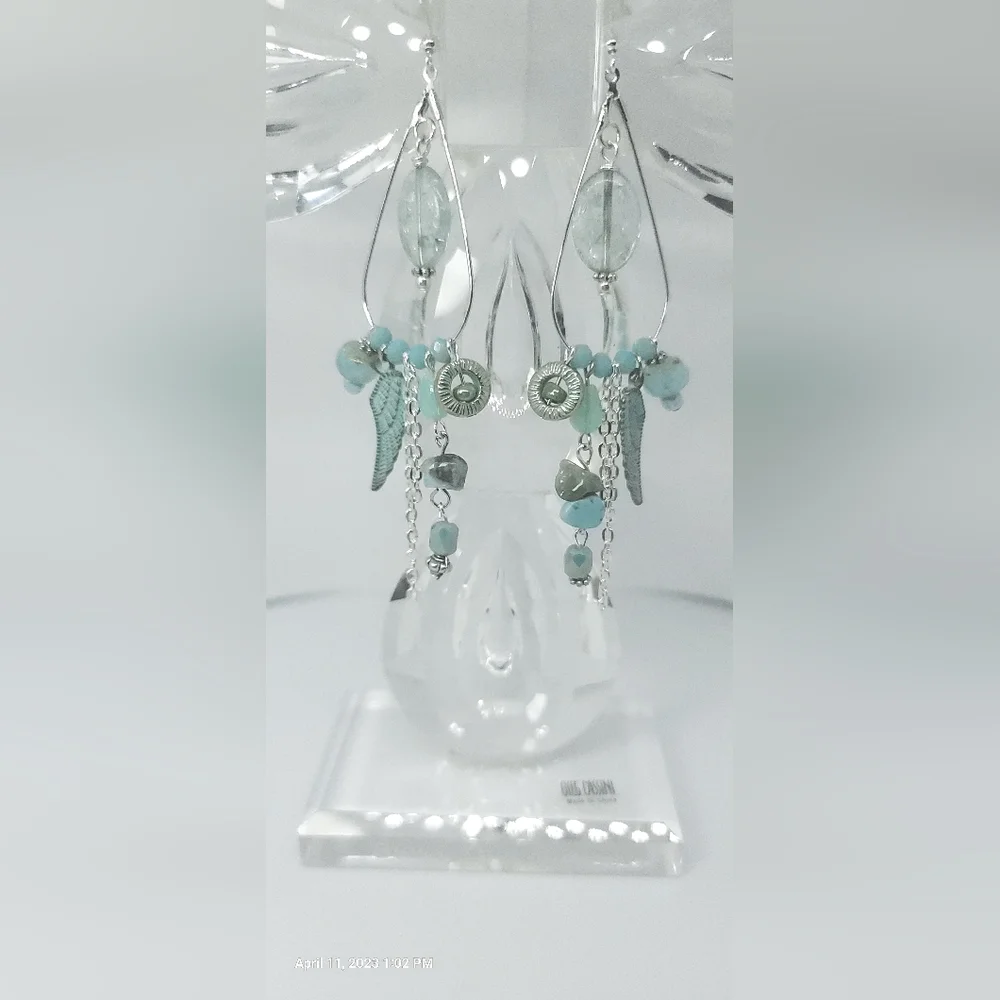 Angel earings - Picture 1 of 4